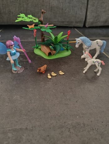 Playmobil fee et licorne 5450