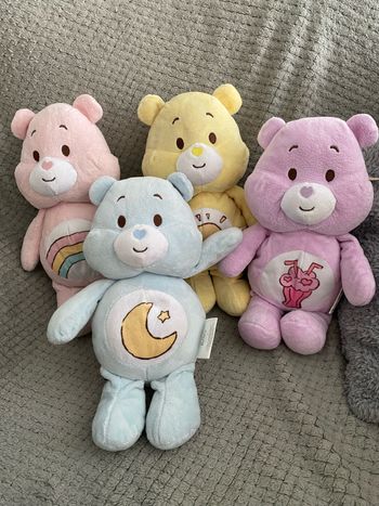 4 peluche care bears