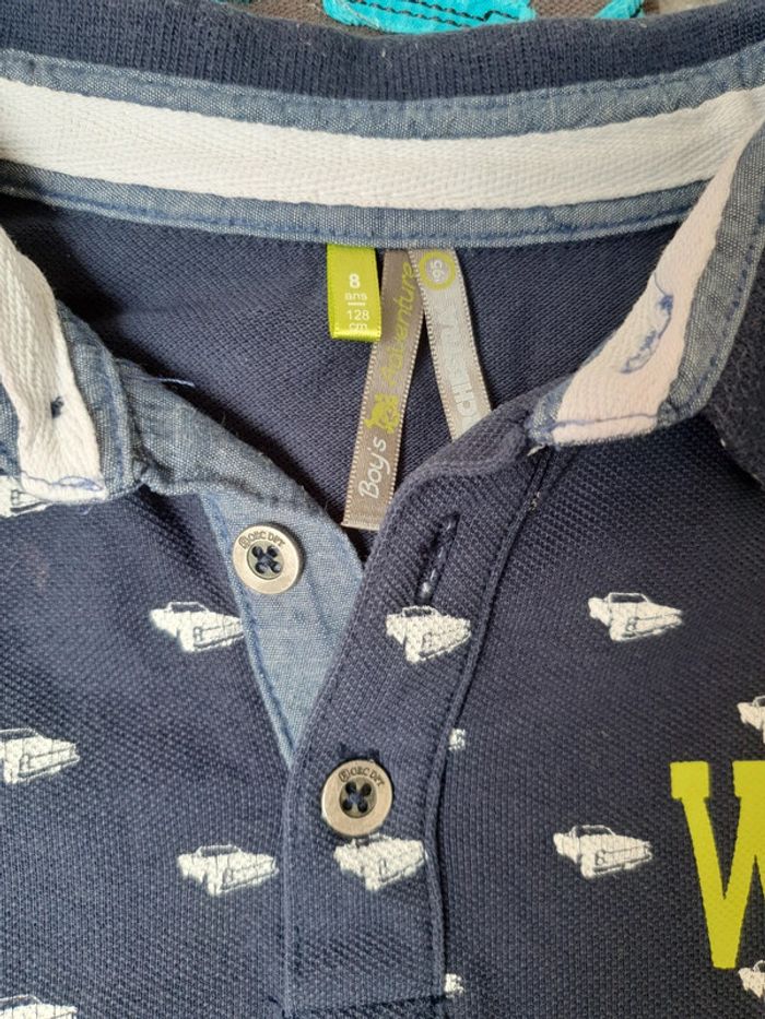 Lot polos/t-shirts garçon 8 ans orchestra très bon état - photo numéro 4