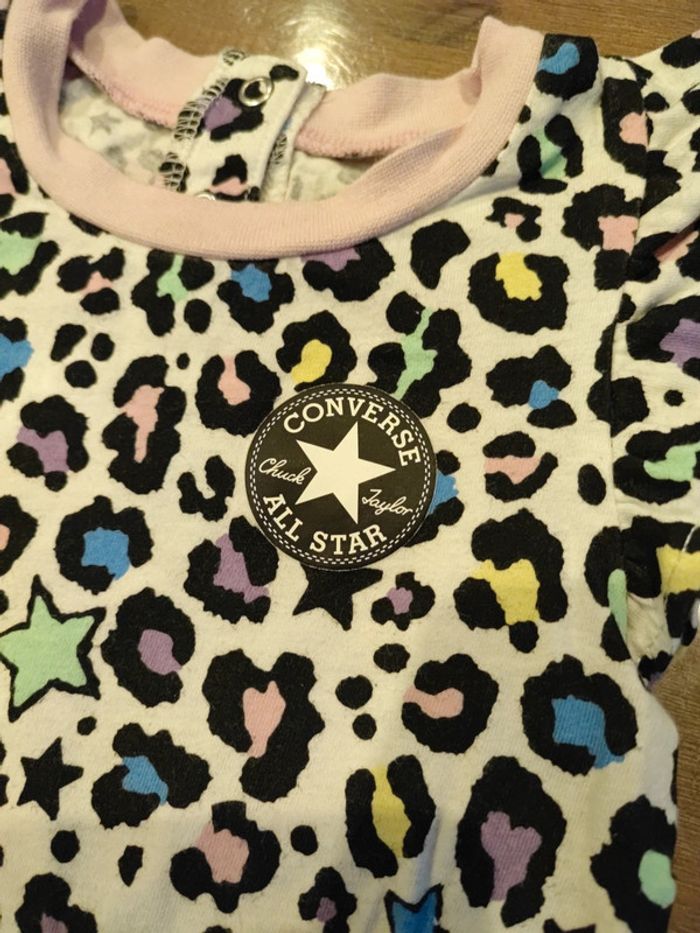 Combishort Converse 24mois fille - photo numéro 3