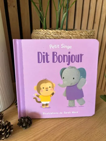 Livre Dit bonjour