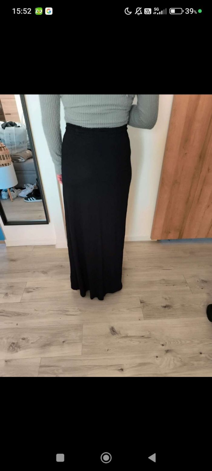🖤 Jupe longue noire Kiabi – Taille L (40) - photo numéro 4