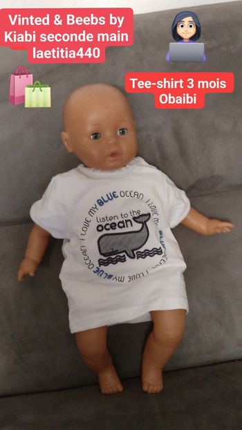 Tee-shirt 3 mois garçon