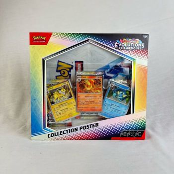 Coffret Poster Pokémon Évolution Prismatique EV8.5 FR