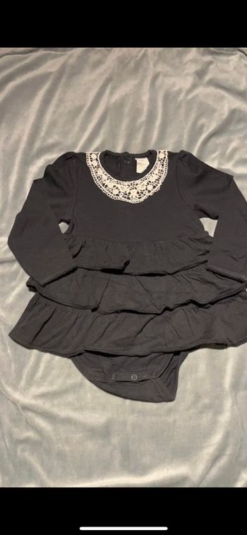 Robe à volants avec body