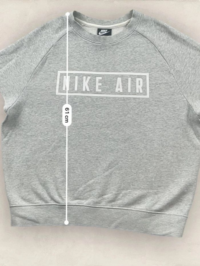 Sweat Nike gris, S, hoodies nike, round Neck, col rond (223) - photo numéro 9