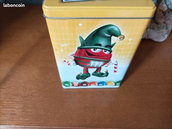 Lot 2 Boîtes en métal M&M