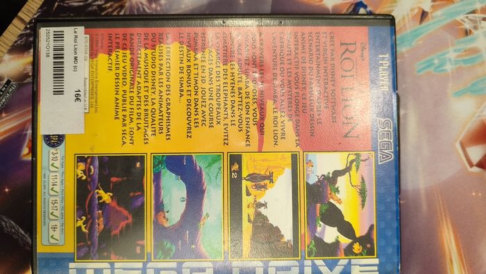 Le roi lion Sega Megadrive - photo numéro 3