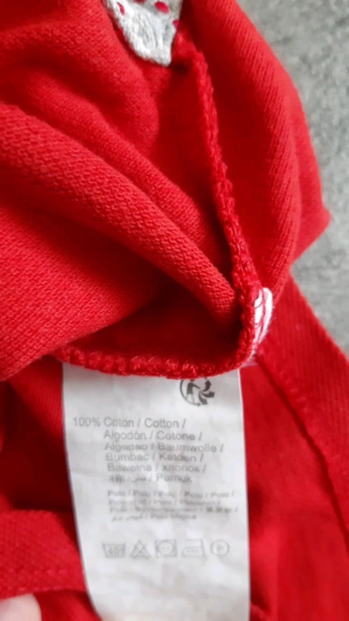 Polo manche longue garçon 100% coton - photo numéro 3