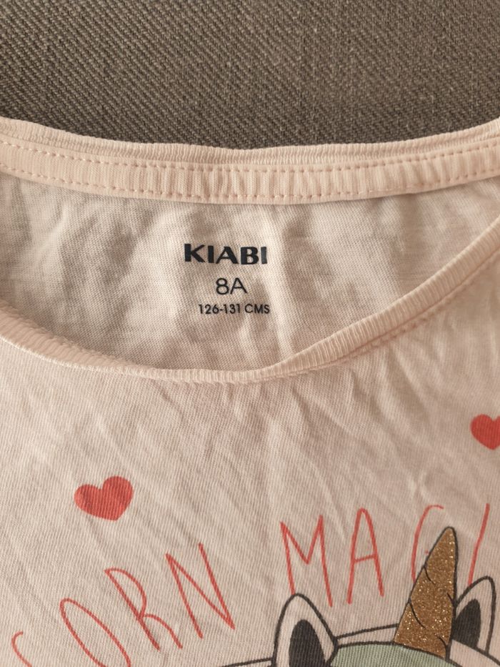 tee shirt licorne 8 ans kiabi - photo numéro 2
