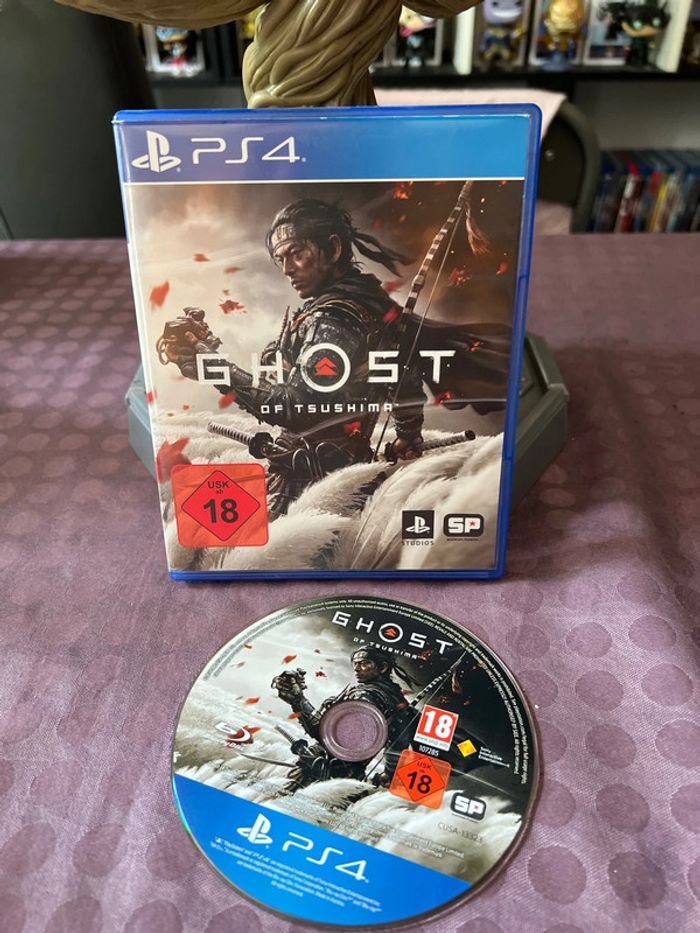 Jeu ps4 ghost of tsushima