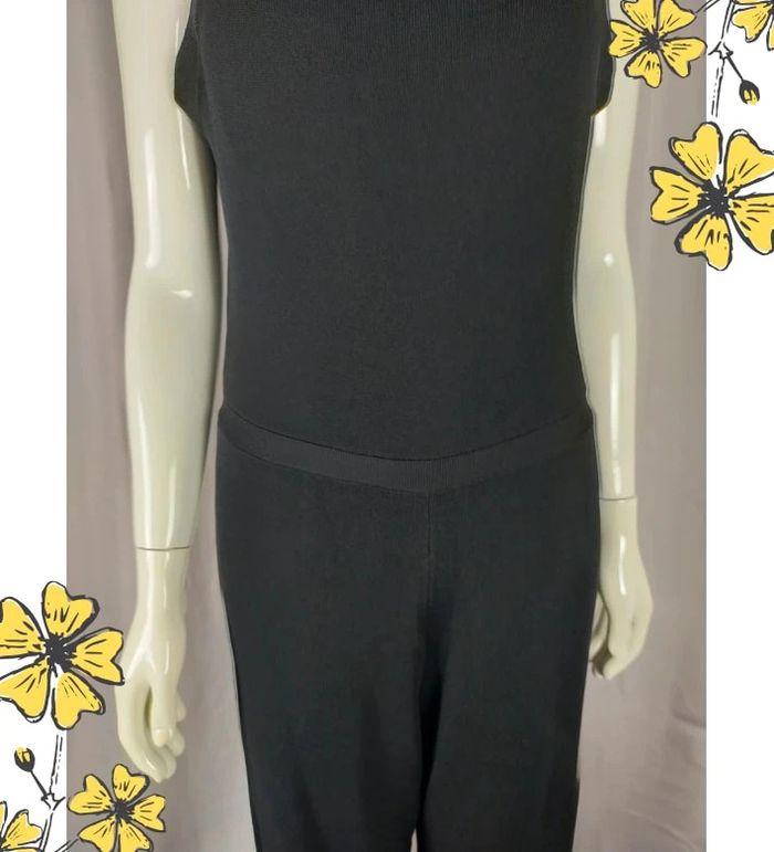 Robe salopette longue noire – Kookaï – Taille 2 - photo numéro 8