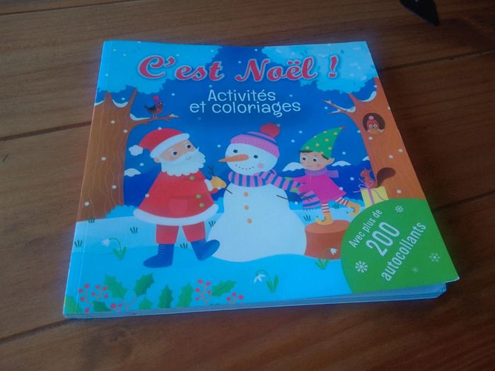 C'est noël activités et coloriages