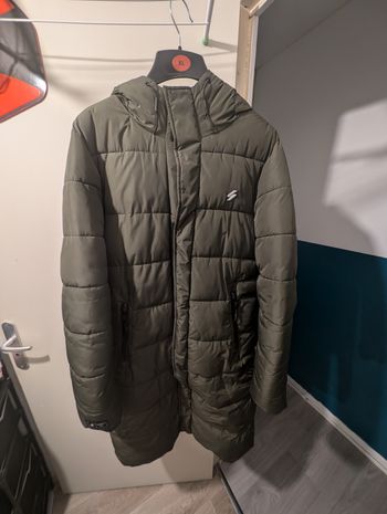 Manteau long avec capuche Superdry