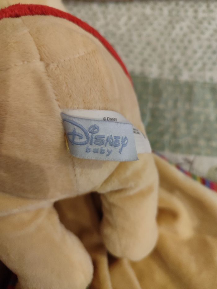 Doudou Winnie mouchoir nicotoy - photo numéro 3