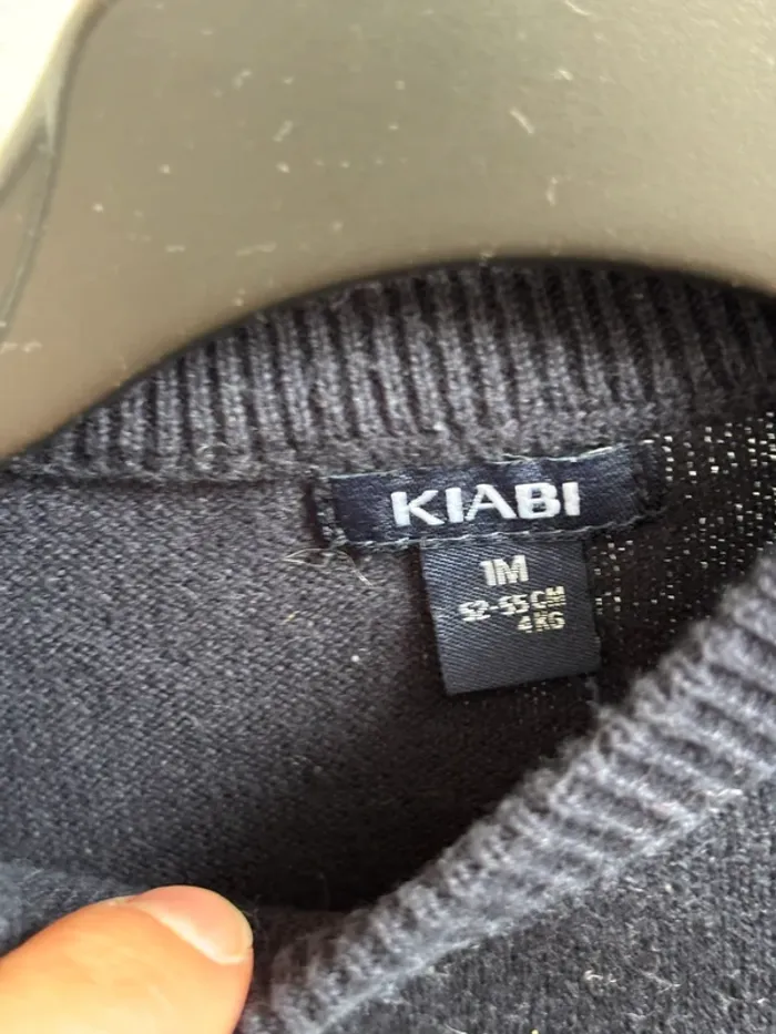 Lot hiver pull « cool » et pantalon réversible 1 mois - photo numéro 5