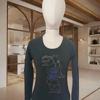 Haut manches longues aké – Taille L – avec strass