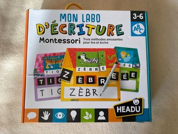 Mon labo d’écriture montessori