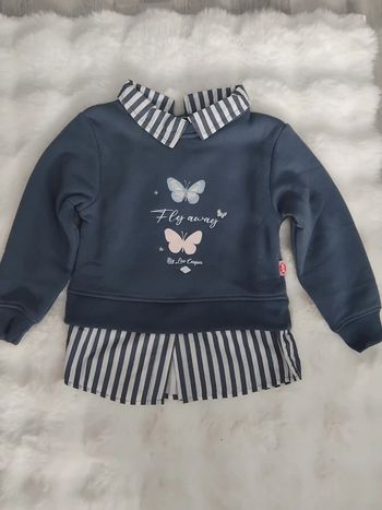 Sweat fantaisie, effet 2 en 1, Lee Cooper, 10 ans