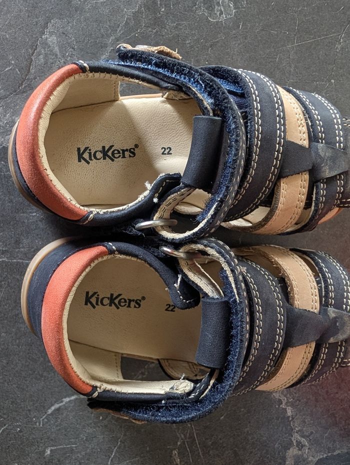 Kickers marron bleu marine - photo numéro 4