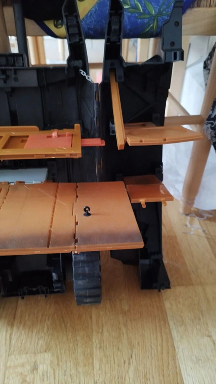 Batman Begins Playset Mattel Batmobile Gotham City Tumbler Transforming vintage - photo numéro 3