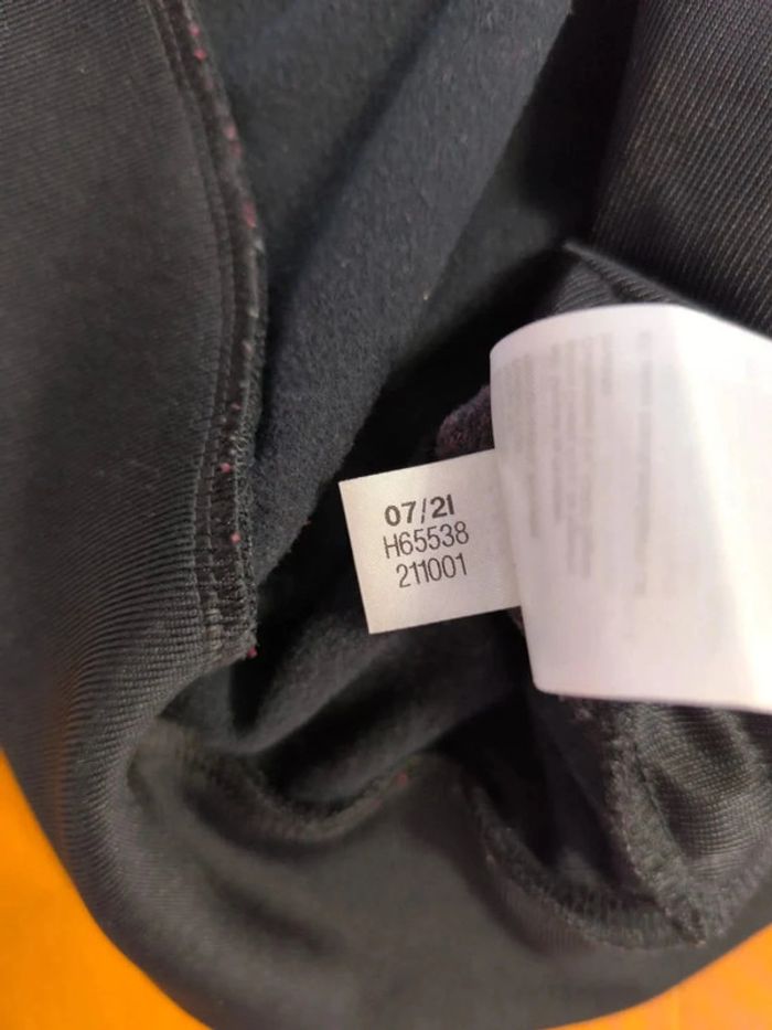 Veste Adidas - Chile 20 - Noir/Rouge/Abricot - Logo brodé - Taille S - photo numéro 7