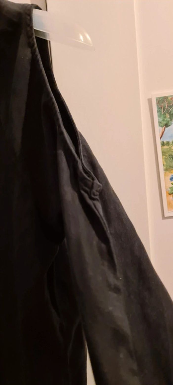Chemise noire découpes épaules Jennyfer t S neuve - photo numéro 2