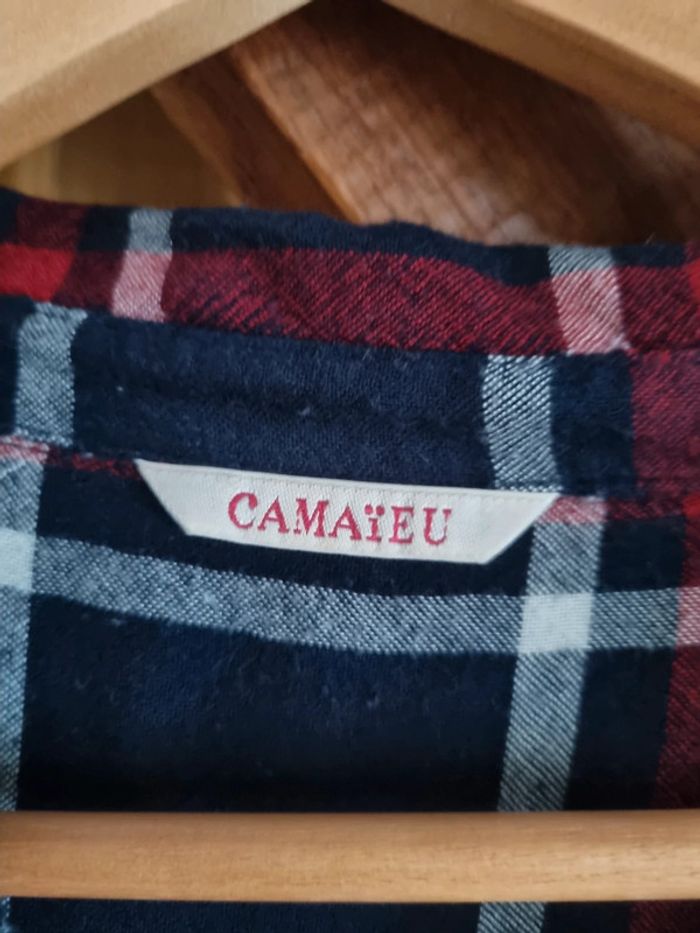 chemise camaïeu à carreau - photo numéro 2