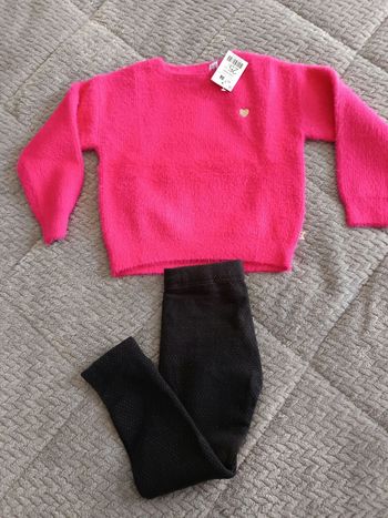 Ensemble Okaïdi fille 3-4 ans