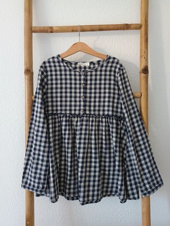 Jolie robe tunique à carreaux Orchestra 10 ans