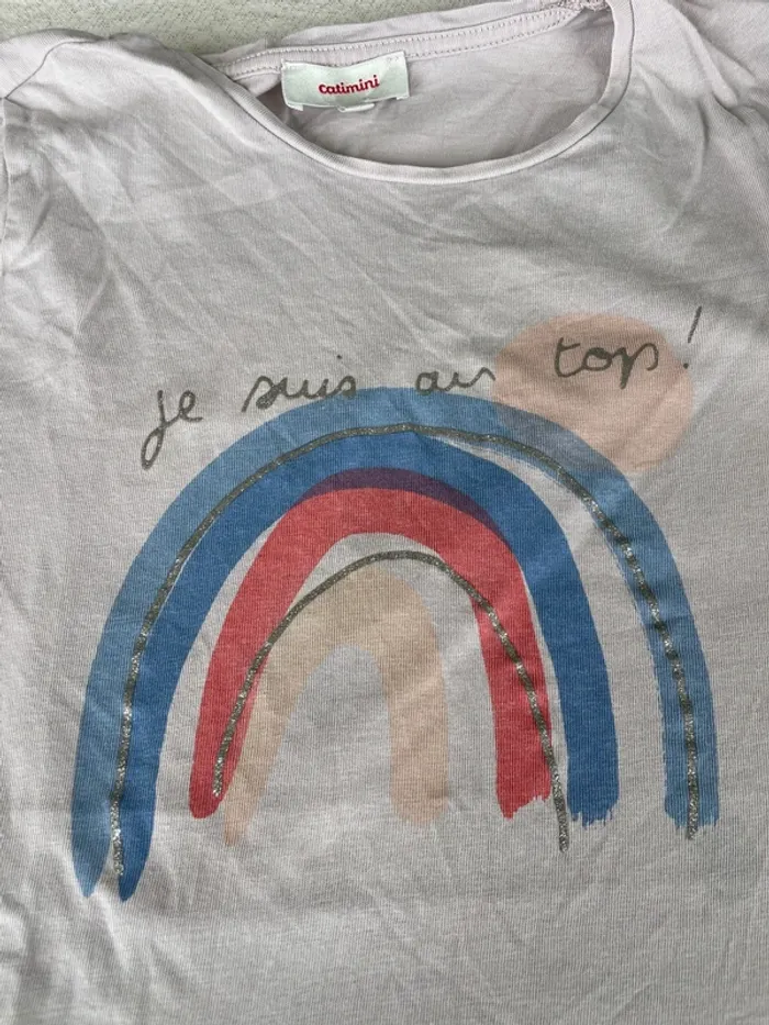 T-shirt catimini, 10 ans - photo numéro 3