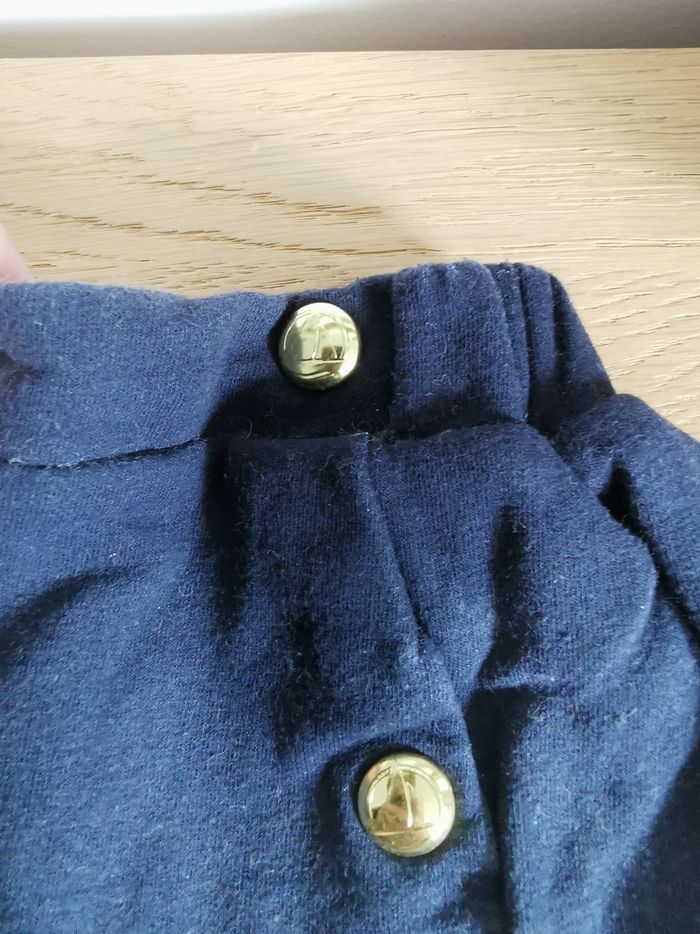 Lot de deux pantalon bébé fille 12mois petit bateau Tbe - photo numéro 7