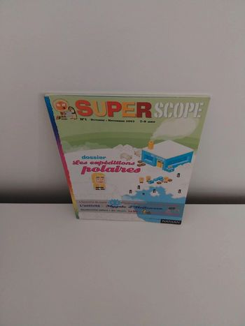 Livre superscope dossier les expéditions polaire