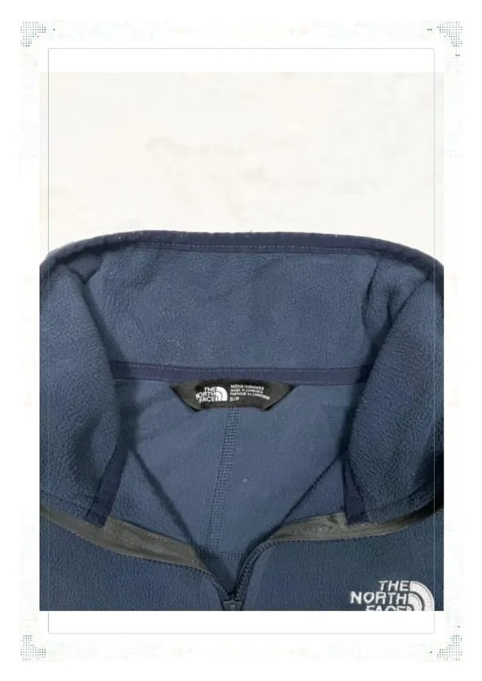 The North Face polaire demi zip bleu marine homme taille S polyester - photo numéro 7