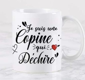 Mug copine qui déchire