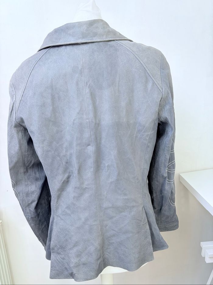 Veste Blazer en cuir - photo numéro 4