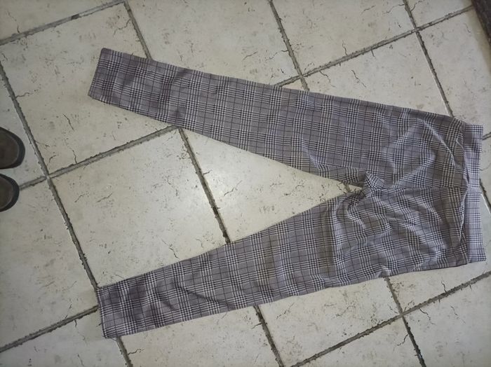 Pantalon élastomère Manoukian, types carreaux écossais - photo numéro 6