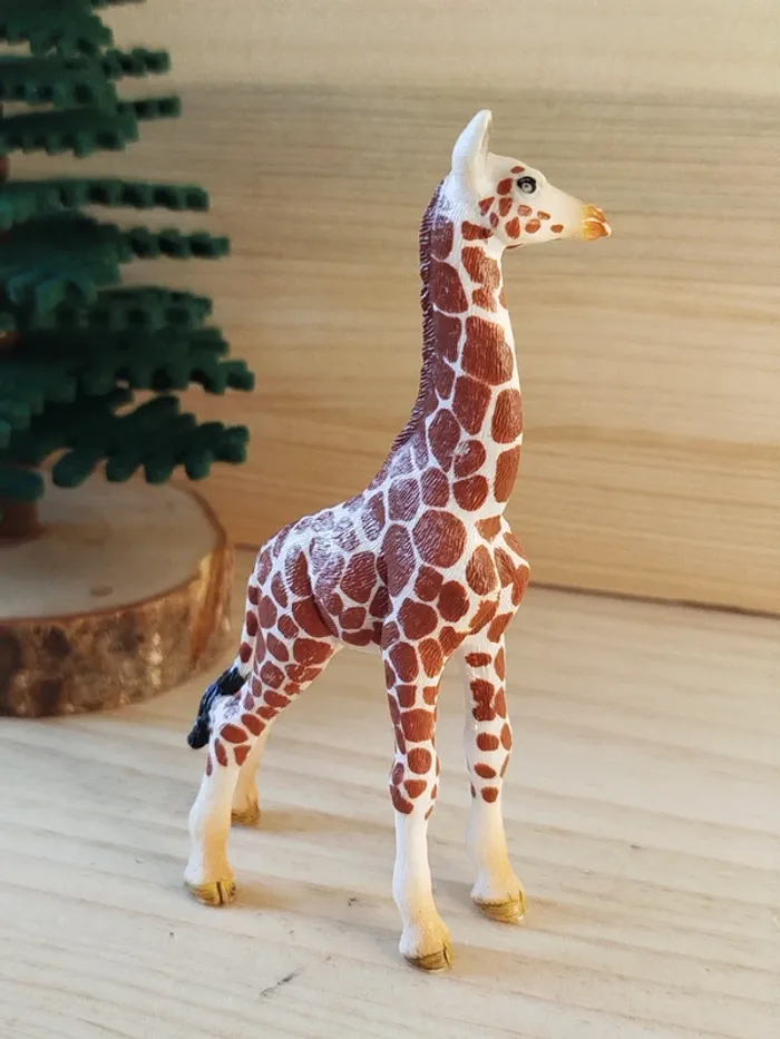 Schleich girafon Figurine animal de la savane - photo numéro 2
