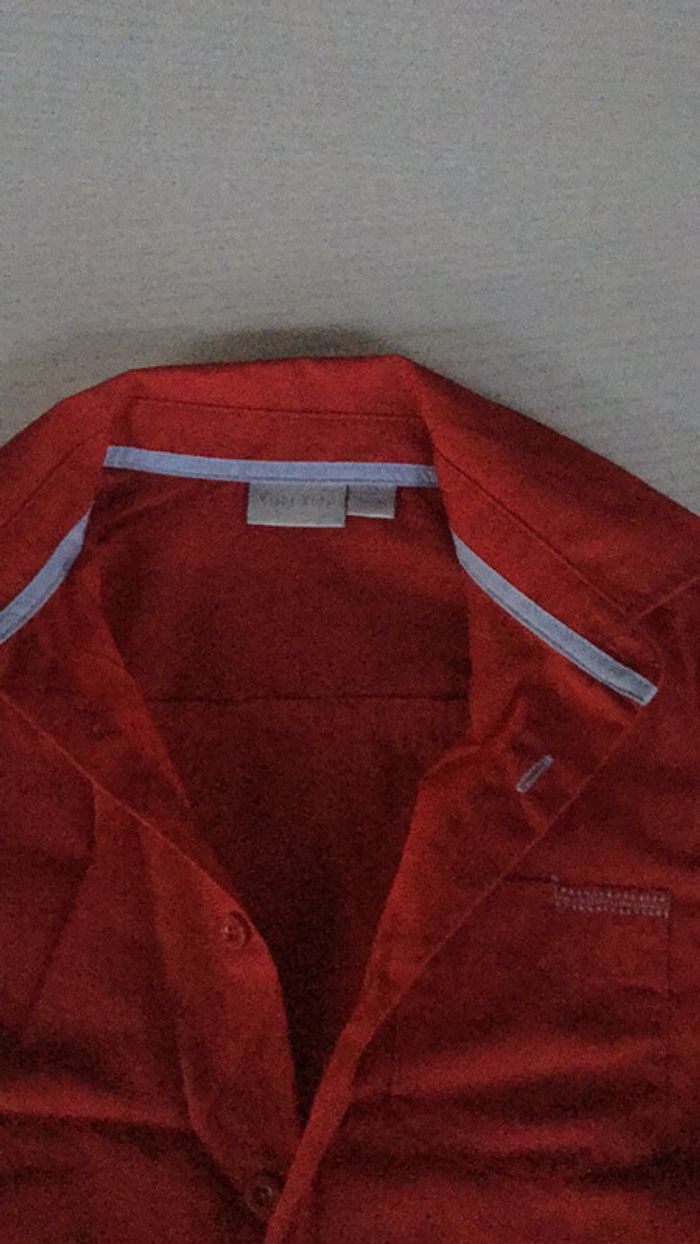 Chemisette rouge 3 ans - photo numéro 2