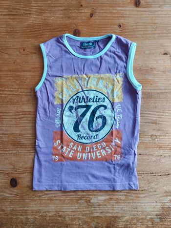 Débardeur Sans Manches Imprimé – Taille 6 Ans – TBE