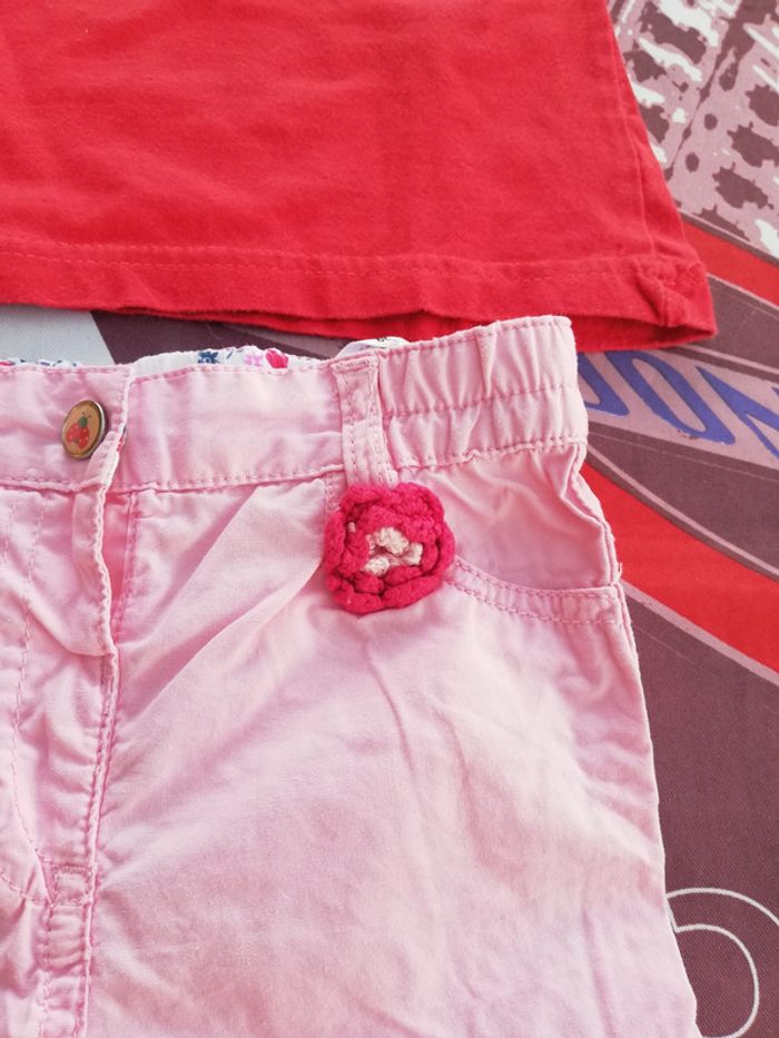 Ensemble pantalon 2 en 1 9/12 mois - 80 cm - photo numéro 2