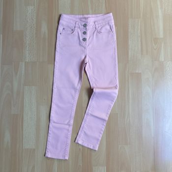 Pantalon fille TAO – Rose pêche – 10 ans (140 cm)
