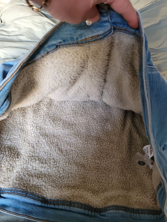veste en jeans moumoute t46/48 ulla popken (20e) - photo numéro 4