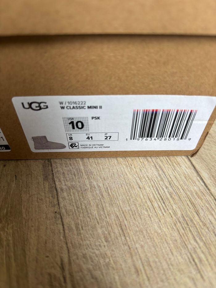 Ugg Classic Mini II Pale Smoke Taille 41 - photo numéro 5