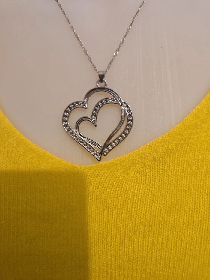 Magnifique collier neuf en acier inoxydable - photo numéro 2