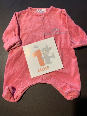 Pyjamas 1 mois