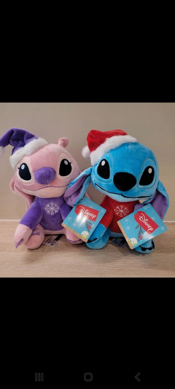 Peluche de Noël stitch