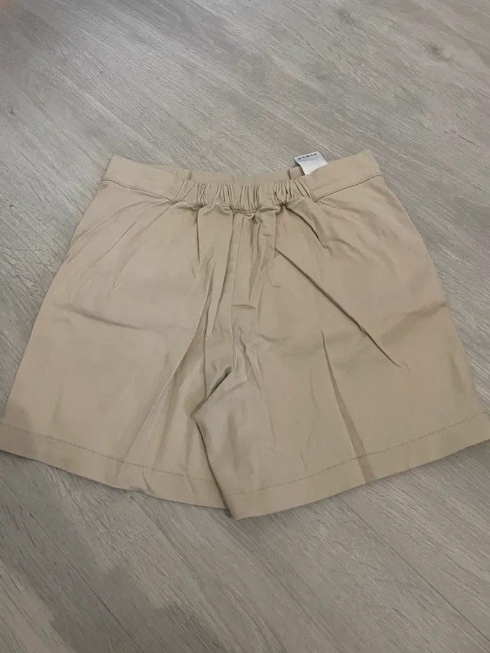 Jupe Short Beige avec boutons cyrillus - photo numéro 2