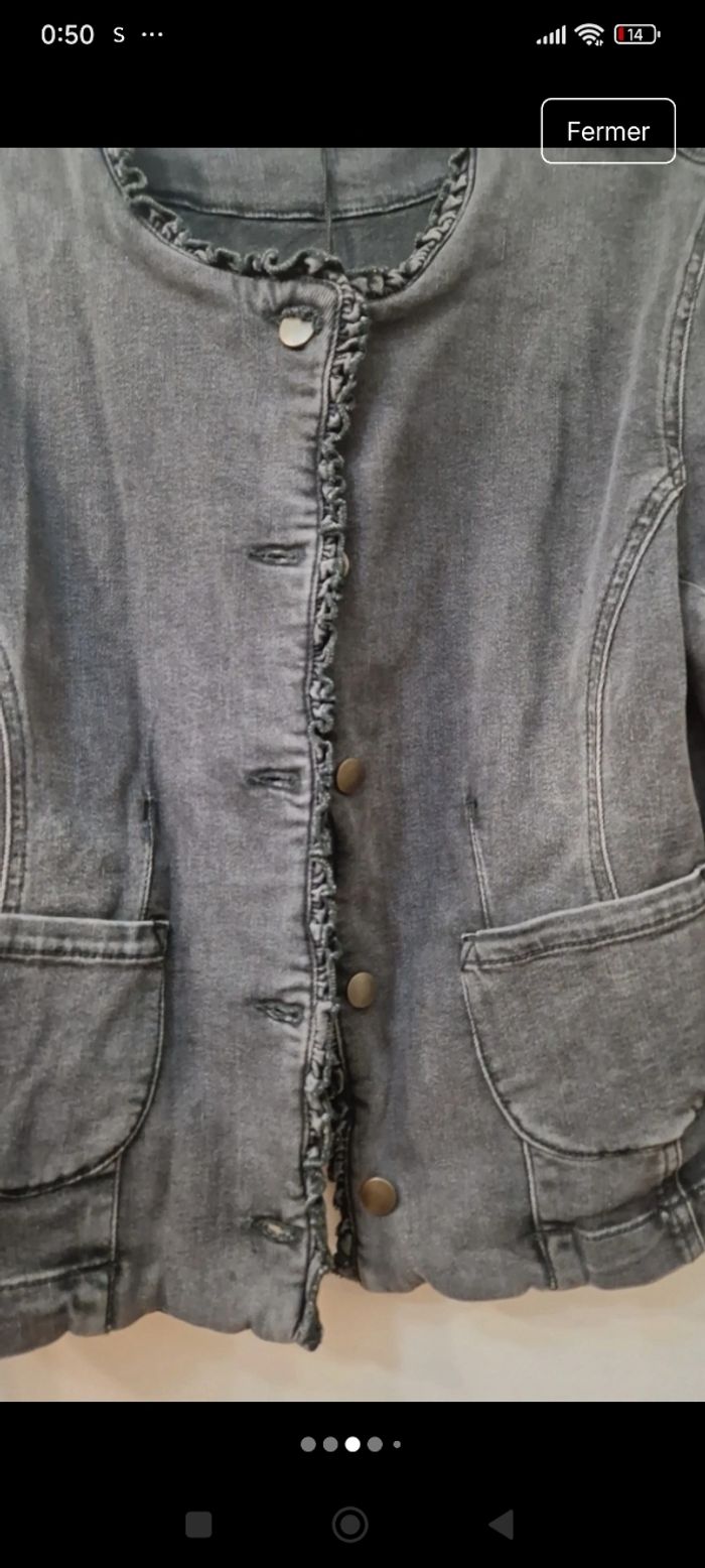 Veste en jean - photo numéro 3