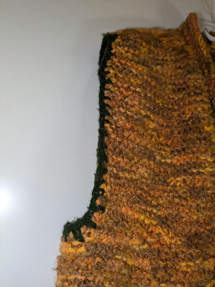 Grand pull sans manches fait main XL - photo numéro 4